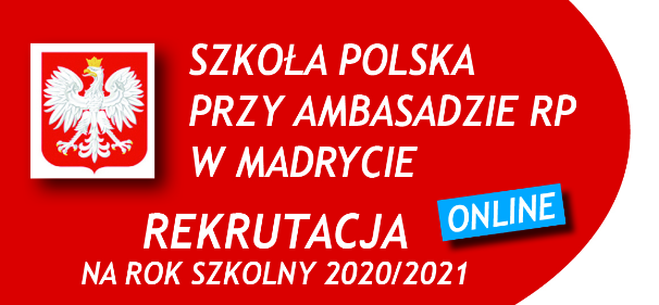 Zapisy do Szkoły na rok 2020-2021