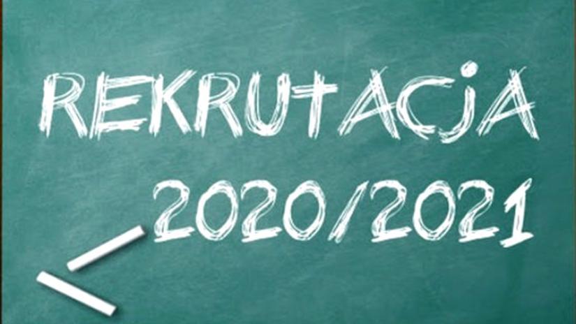 Zakończenie rekrutacji na rok 2020-2021