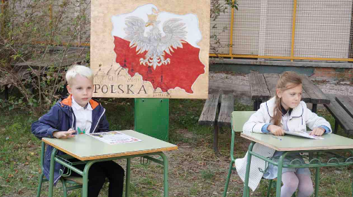 Pasowanie uczniów klasy pierwszej 25.09.2020