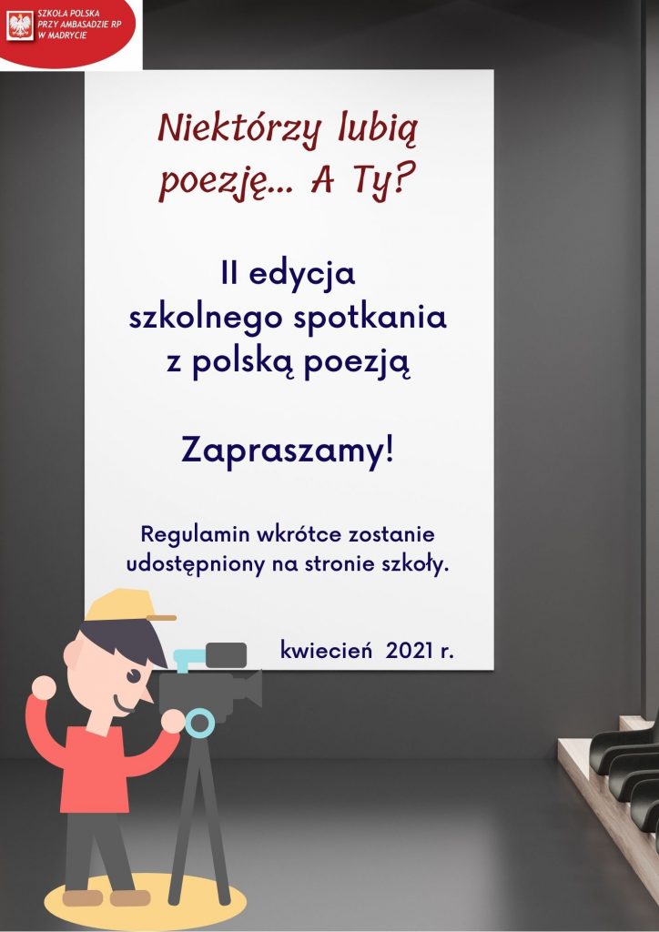 Szkolne spotkanie z polską poezją ,,Niektórzy lubią poezję… A Ty? „