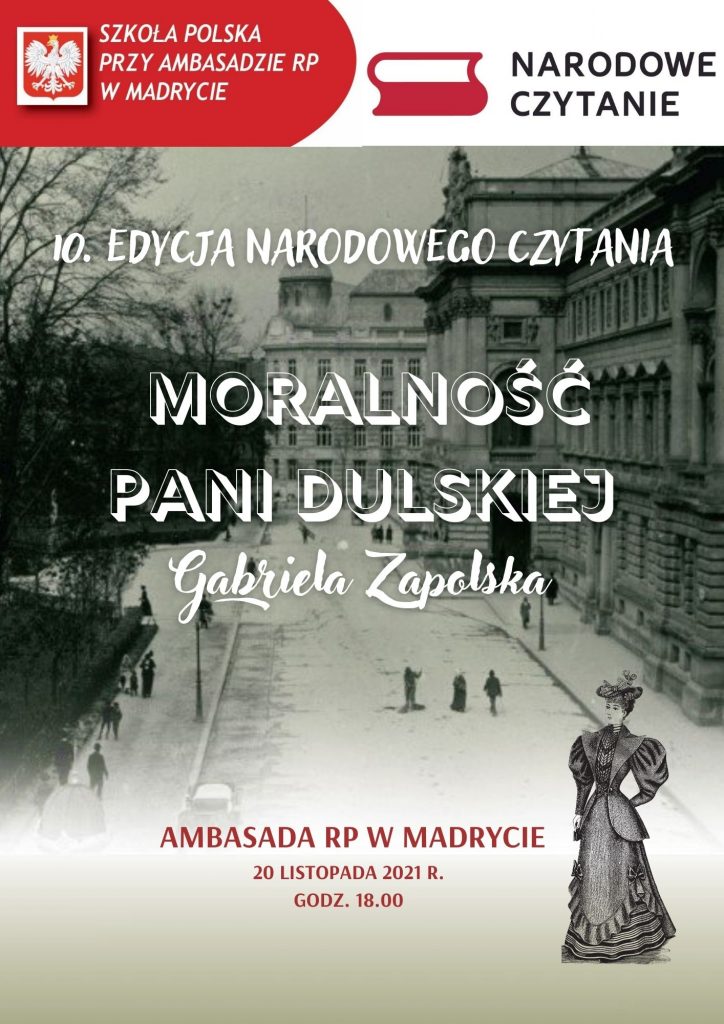Narodowe Czytanie „Moralności Pani Dulskiej” w Madrycie