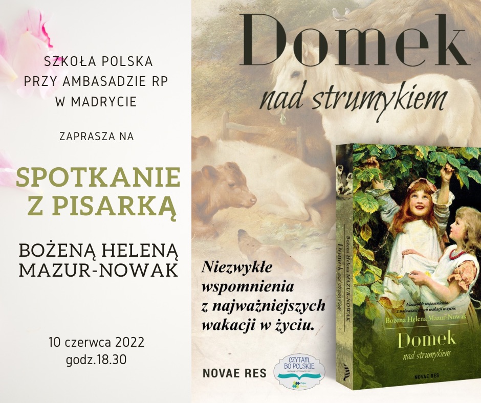 Spotkanie z pisarką Bożeną Heleną Nowak-Mazur