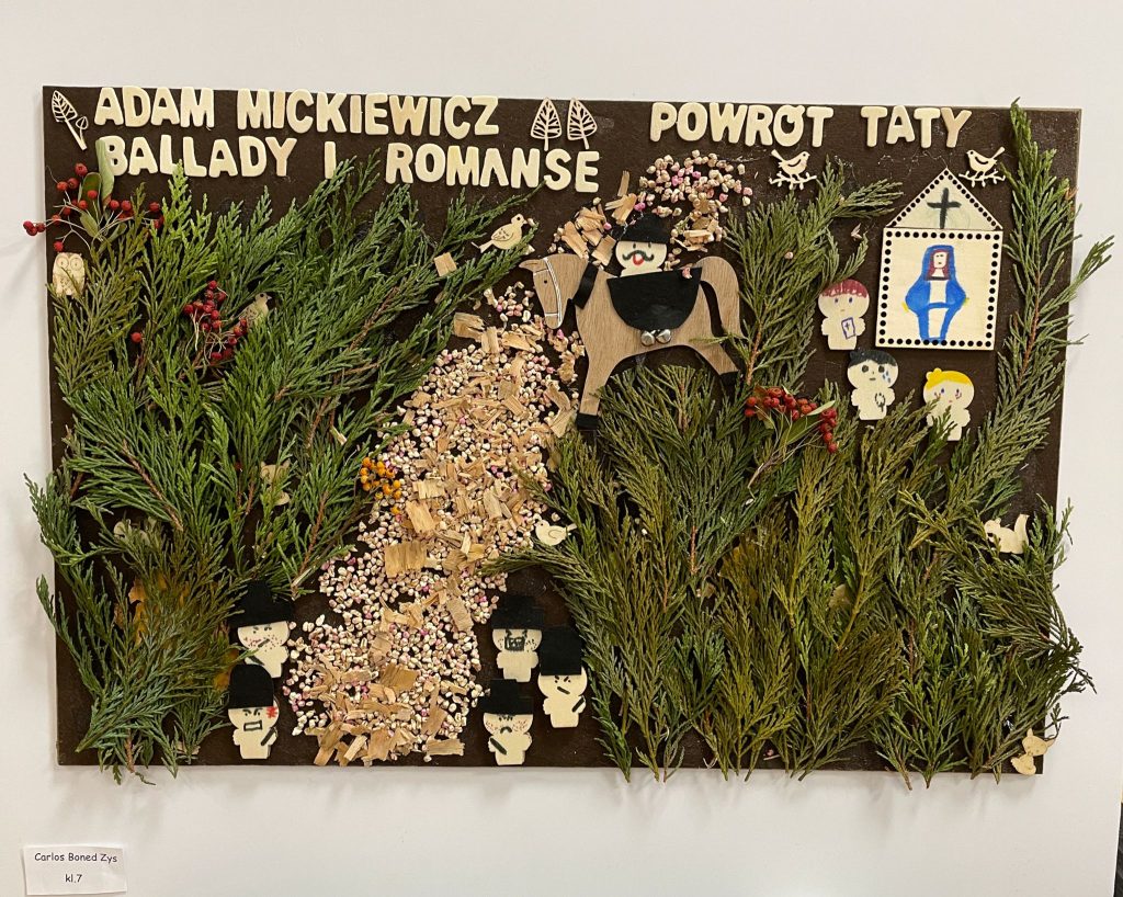 Wyniki konkursu na pracę plastyczną inspirowaną ,,Balladami i romansami”