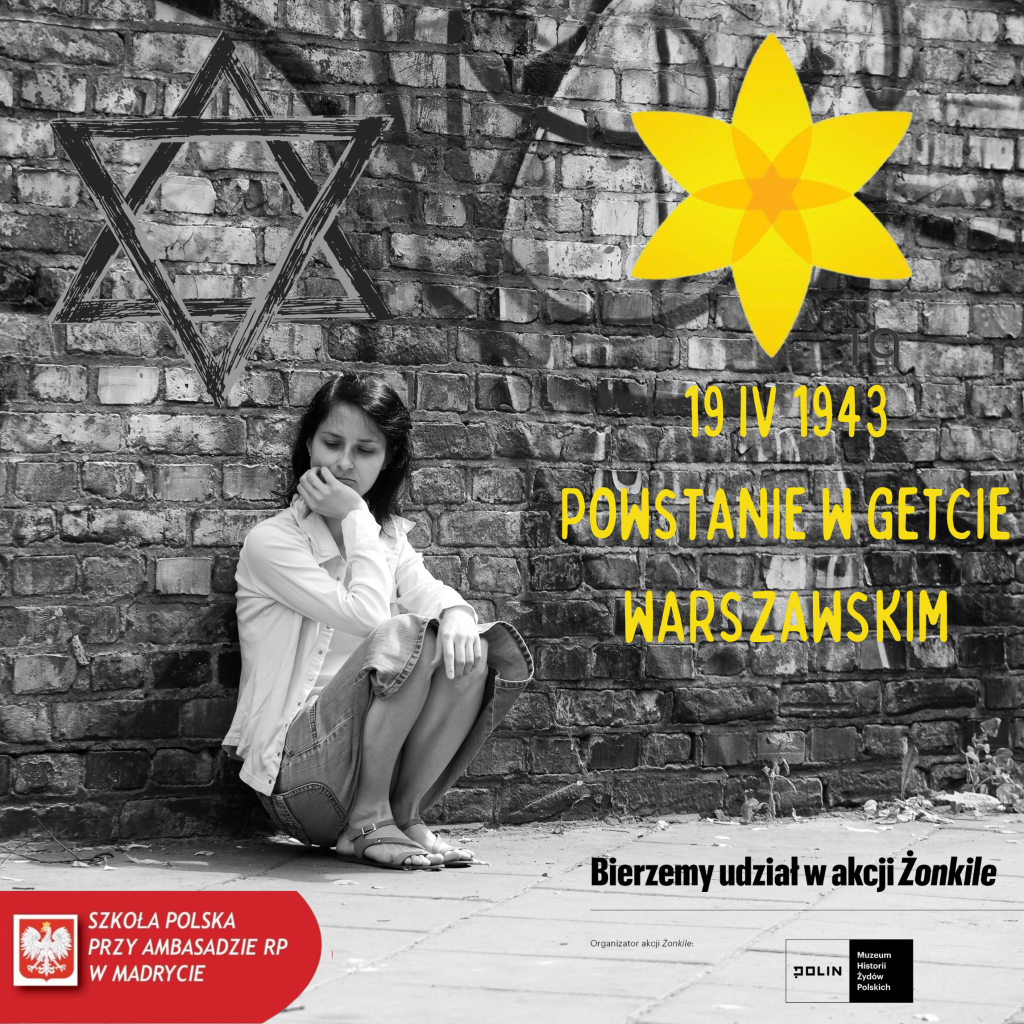 Nasza Szkoła uczestniczy w obchodach 80. rocznicy powstania w getcie warszawskim