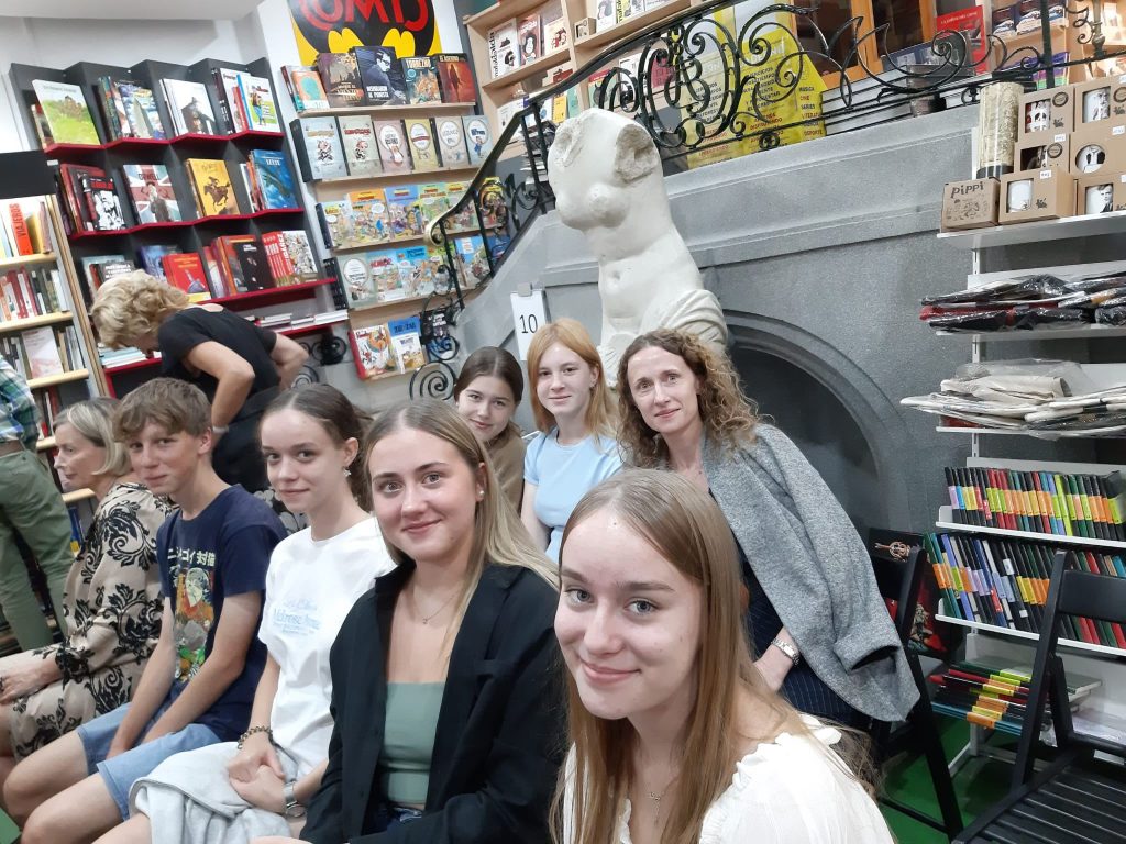 Na prezentacji książki o F. Chopinie