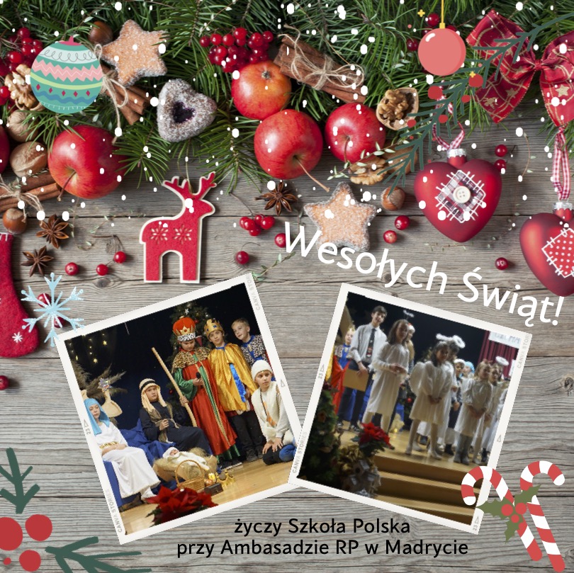 Wesołych Świąt i szczęśliwego Nowego Roku!