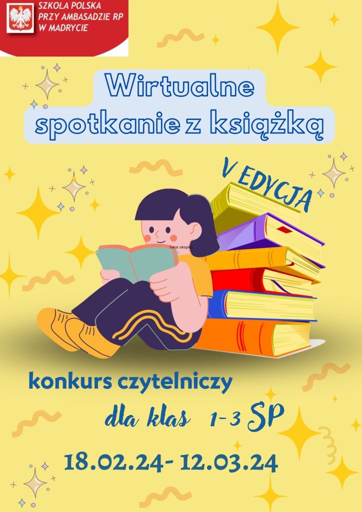 Wirtualne spotkanie z książką 2024