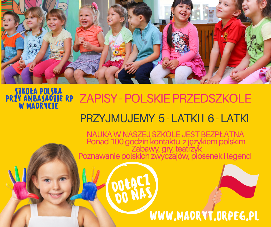 Zapisy 5-latków oraz 6-latków 2024/2025