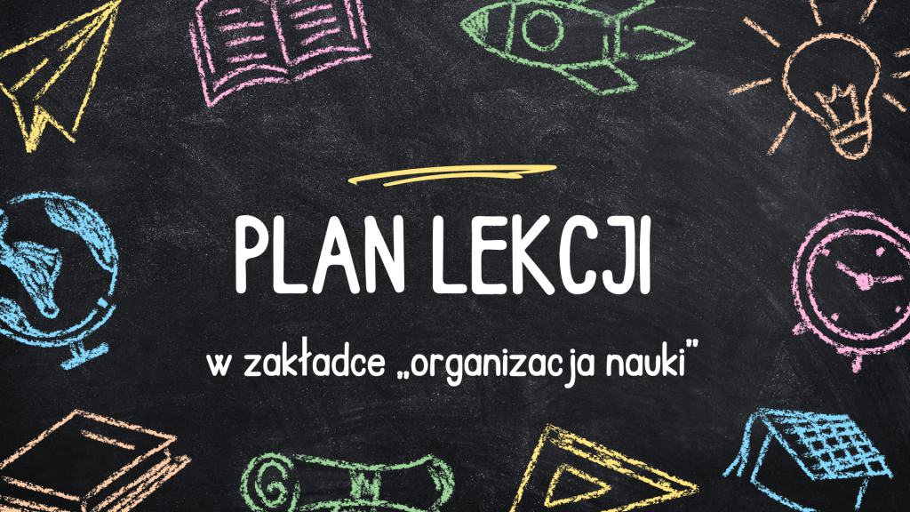 Plan lekcji na rok szkolny 2025/2026
